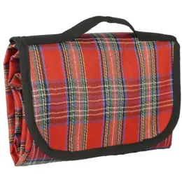 4-Person Picnic Backpack and Blanket Blanket Closed