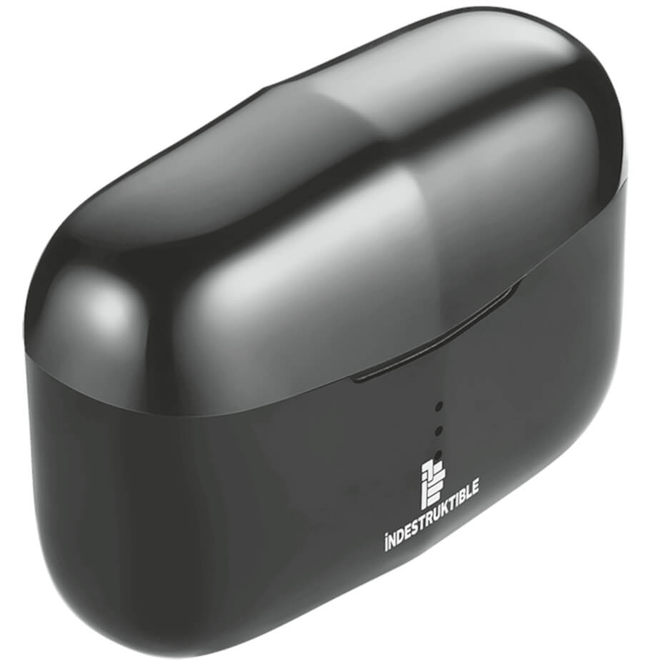 TWS Stem Earphone with Charging Case Black Case