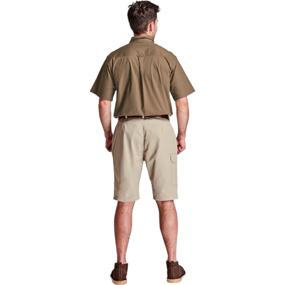 Mens Ranch Cargo Shorts Back
