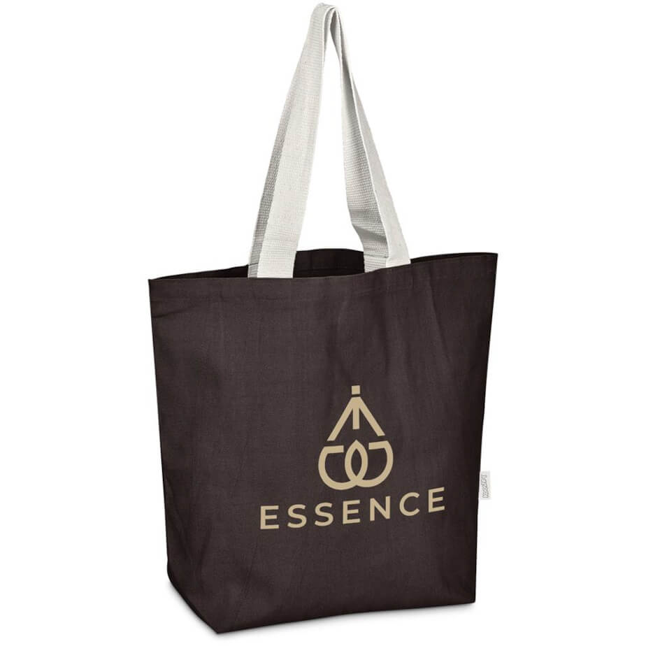 Kooshty Cobbler Cotton Tote Brown Branded