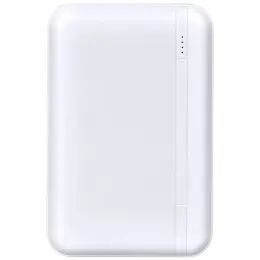 Altitude Core Power Bank Solid White Close Up