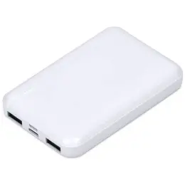Altitude Core Power Bank Solid White Ports