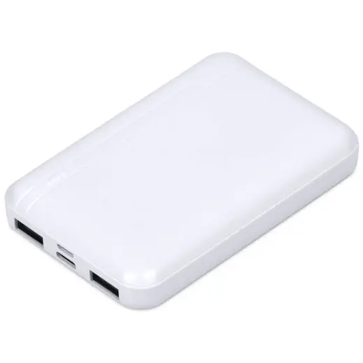 Altitude Core Power Bank Solid White Ports