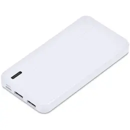 Altitude Crux Power Bank Solid White Ports