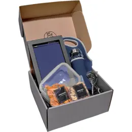 Yatta Funky Fusion Hamper Navy Gift Box Open