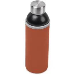 Kooshty Nostro Recycled Aluminium Water Bottle Burnt Orange Top