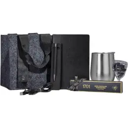 Yatta Class & Charm Hamper Silver Display