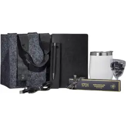 Yatta Class & Charm Hamper Solid White Display