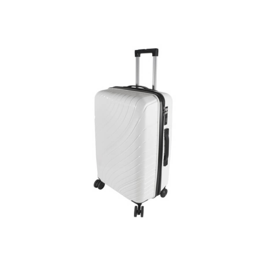 White Jetsetter Luggage Bag - 24 inch