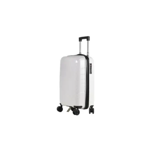 White Jetsetter Luggage Bag - 20 inch