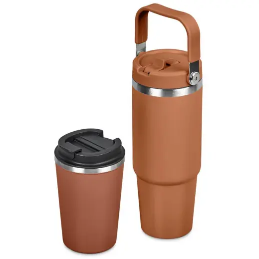 Kooshty Waikos Drinkware Gift Set Burnt Orange Set