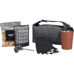 Yatta Frosty Fingers Hamper Burnt Orange Display