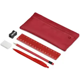Altitude Central Stationery Set Red