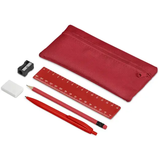 Altitude Central Stationery Set Red