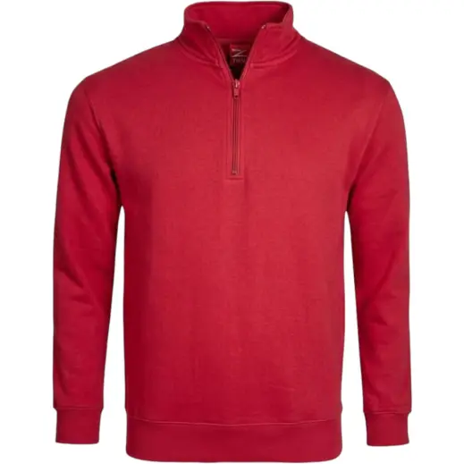 FWRD Quarter Zip Sweater Red