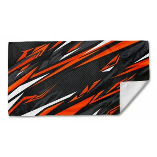 Smooth Custom Sublimated Single-Sided Gym Towel - Medium
