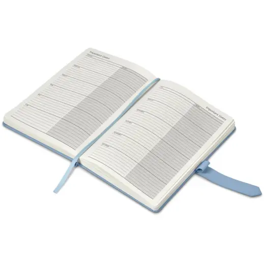 Altitude Enterprise A5 2027 Diary Light Turquoise Important Dates