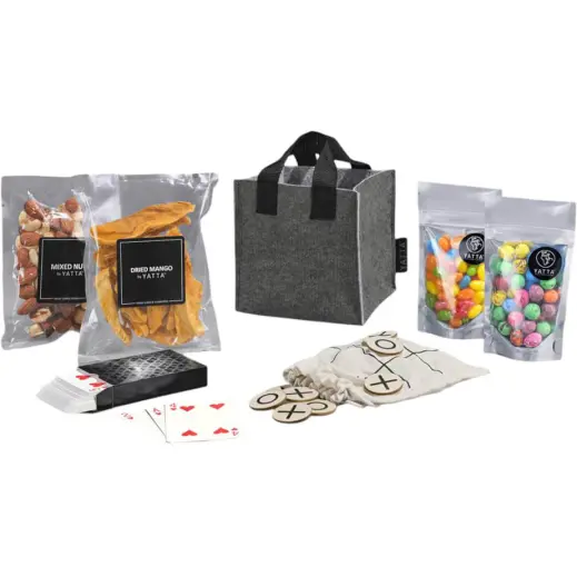 Yatta Boost Bundle Hamper Grey Display