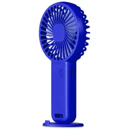 Altitude Celestia Rechargeable Handheld Mini Fan Blue Display