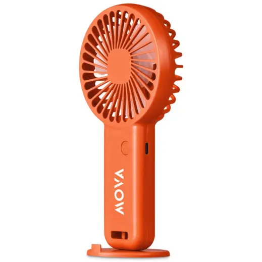 Altitude Celestia Rechargeable Handheld Mini USB Fan Orange Branded