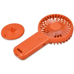 Altitude Celestia Rechargeable Handheld Mini USB Fan Orange Flat