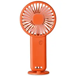 Altitude Celestia Rechargeable Handheld Mini USB Fan Orange Front