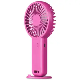 Altitude Celestia Rechargeable Handheld Mini USB Fan Pink Display