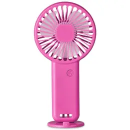 Altitude Celestia Rechargeable Handheld Mini USB Fan Pink Front