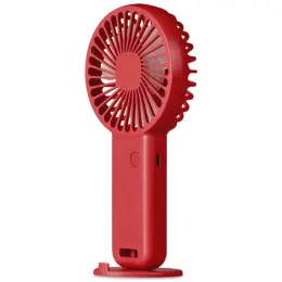 Altitude Celestia Rechargeable Handheld Mini USB Fan Red Display