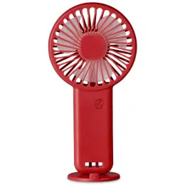 Altitude Celestia Rechargeable Handheld Mini USB Fan Red Front