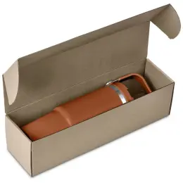 Kooshty Waikiki Tumbler in Bianca Custom Gift Box Burnt Orange Open