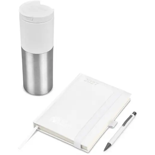 Altitude Tropism 2027 Diary Gift Set Solid White