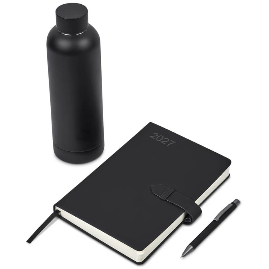 Altitude Atavism 2027 Diary Gift Set Black