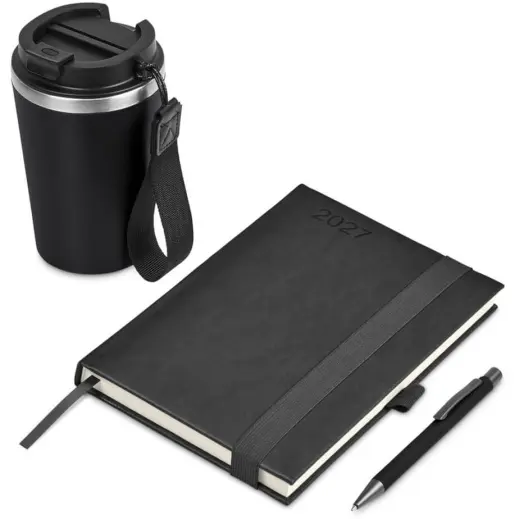 Altitude Echoism 2027 Diary Gift Set Black