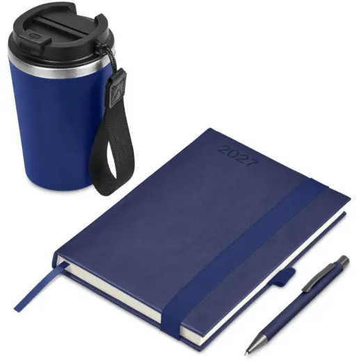 Altitude Echoism 2027 Diary Gift Set Navy