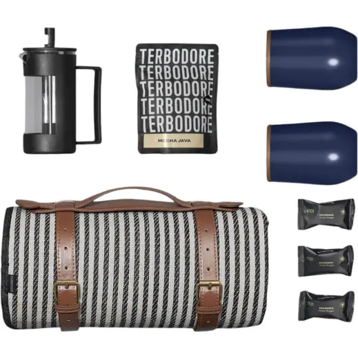 Yatta Mocha Magic Hamper Navy Contents