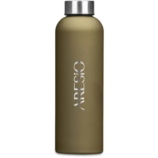Serendipio Benson Stainless Steel Water Bottle Gold Branded