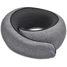 Serendipio Serene Neck Travel Pillow Grey Closed Image
