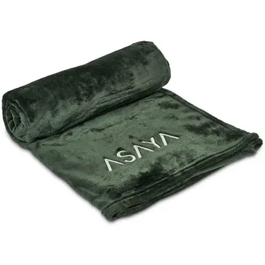 Serendipio Huron Fleece Blanket Branded