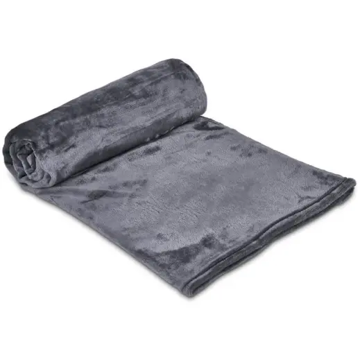 Serendipio Huron Fleece Blanket Grey