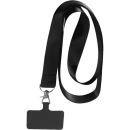 Cellphone Petersham Neck Lanyard Black