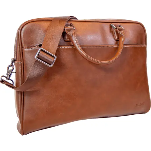 Vegan Leather Computer Bag Display