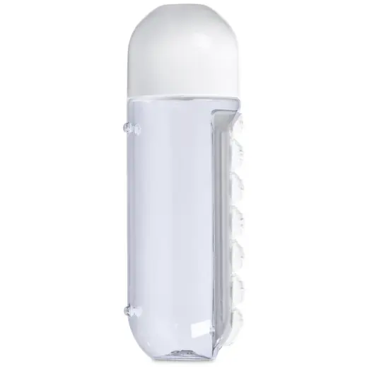 Altitude Vita-Stream Pill Box Plastic Water Bottle Unbranded Front