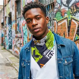Hoppla Nurva Polyester Bandana Display