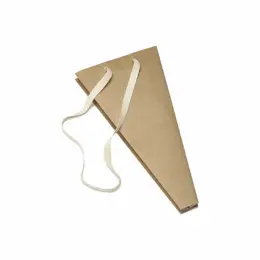 Flower Carrier Bag Brown