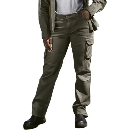 Ladies Heritage Cargo Trousers Model