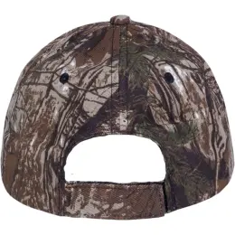 FWRD 6 Panel Leaflock Camo Cap Back View