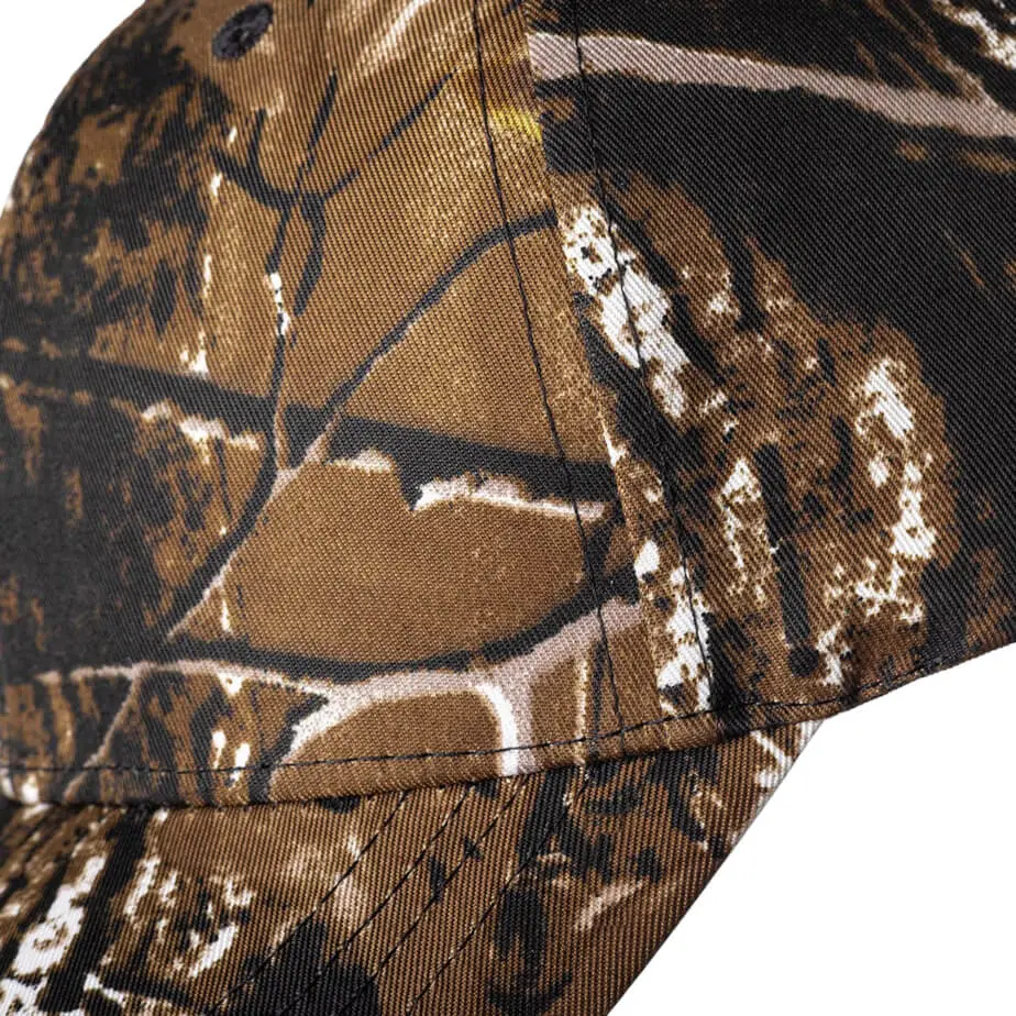 FWRD 6 Panel Oakshade Camo Cap Oakshade Close Up