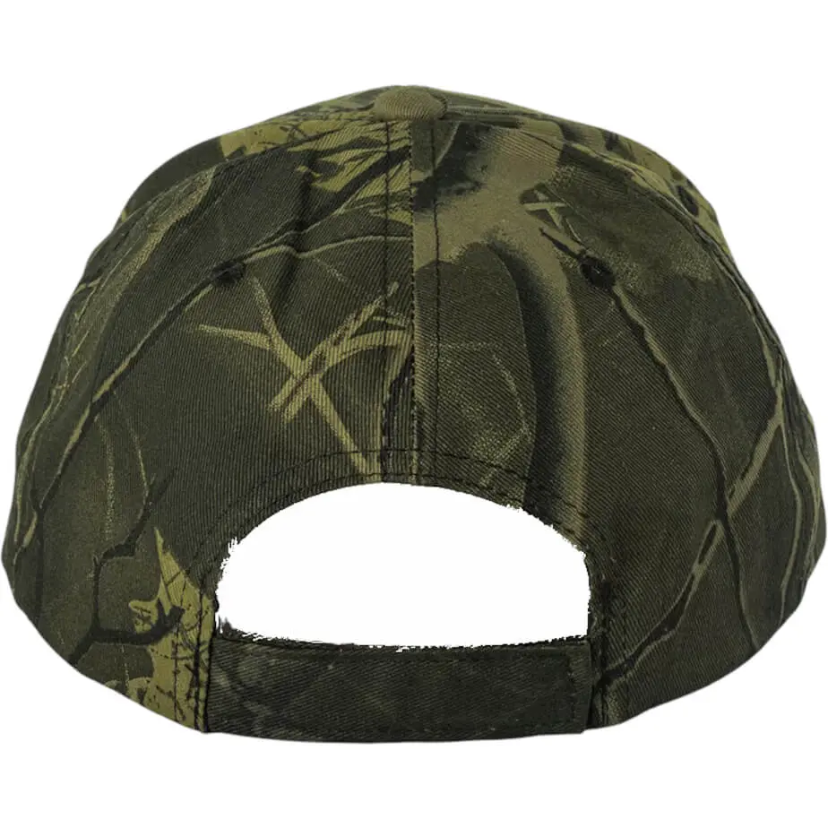 FWRD 6 Panel Forrest Camo Cap Camo Back