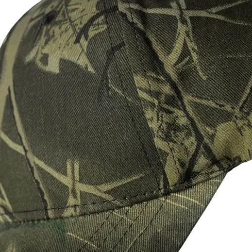 FWRD 6 Panel Forrest Camo Cap Camo Close Up